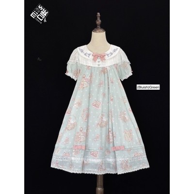 Miss Point Goose's Flower Basket Waistless OP(Reservation/3 Colours/Full Payment Without Shipping)